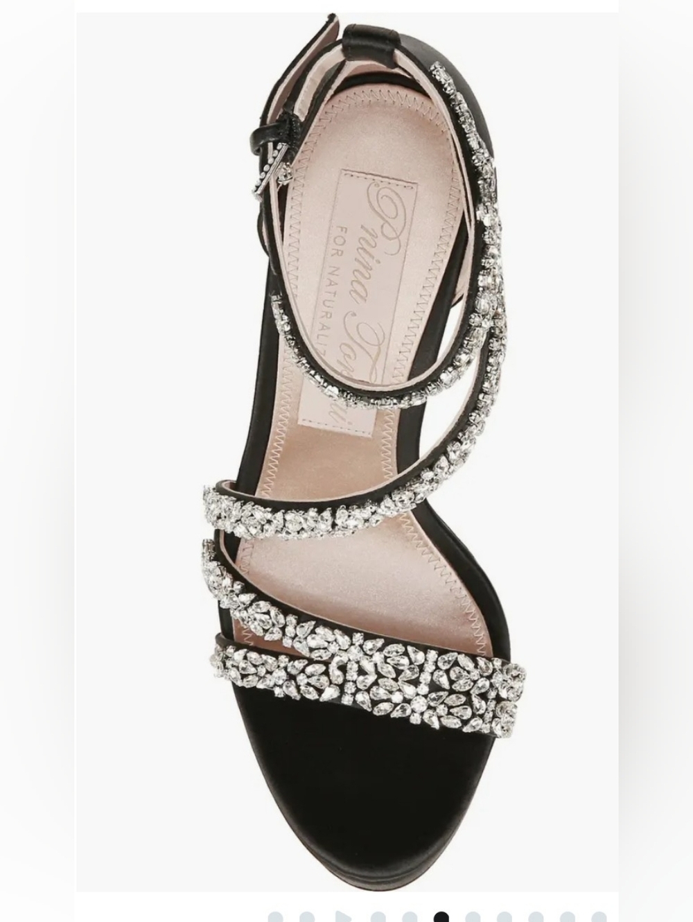 Pnina Tornai for Naturalizer Love Ankle Strap Platform Sandal Size 7.5 - Picture 5 of 10